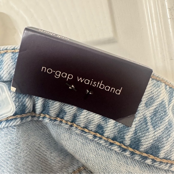 Ava & Viv Light Blue Denim Midi Shorts Women’s Plus Size 26 High Rise Relax Fit - Picture 6 of 10